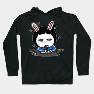 The Hard Life by Hozo - KakaoTalk Friend (Studying) Hoodie